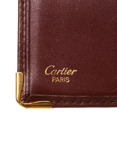 cartier man wallet|cartier wallet vintage.